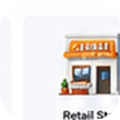 Retail stores industry icon